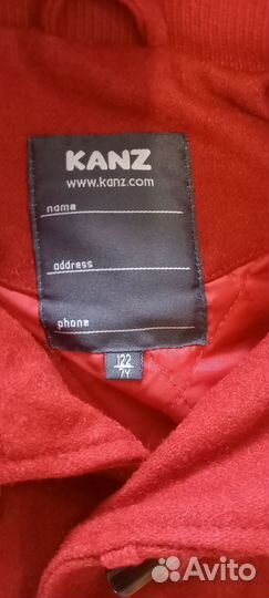 Пальто для девочки 122