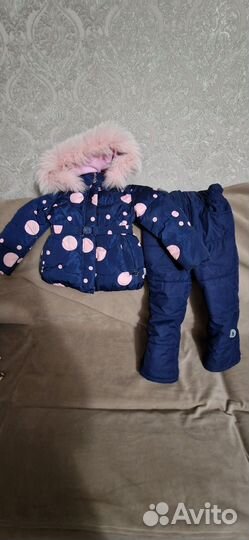 Зимний костюм для девочки