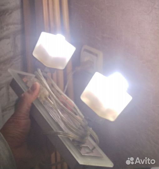 Светильники потолочный и настенный