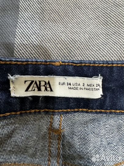 Джинсы клеш zara 34