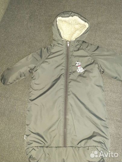 Зимний конверт в коляску