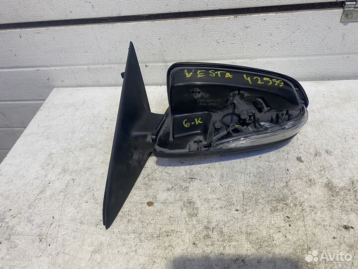 LADA Vesta c 2015 - Зеркало левое, 6 контактов