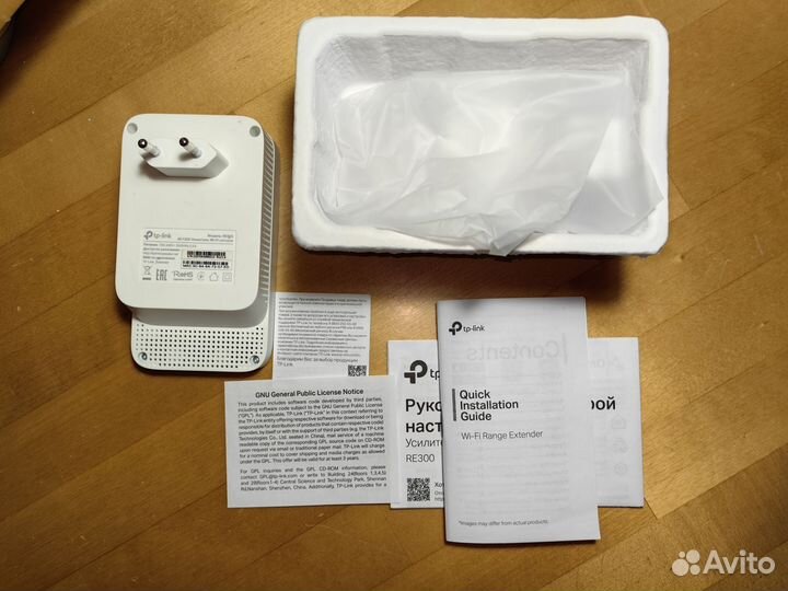 Усилитель Wi-Fi сигнала tp link AC1200 RE300