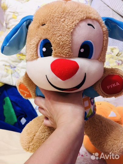 Игрушка рабочая с батарейками Собачка fisher price