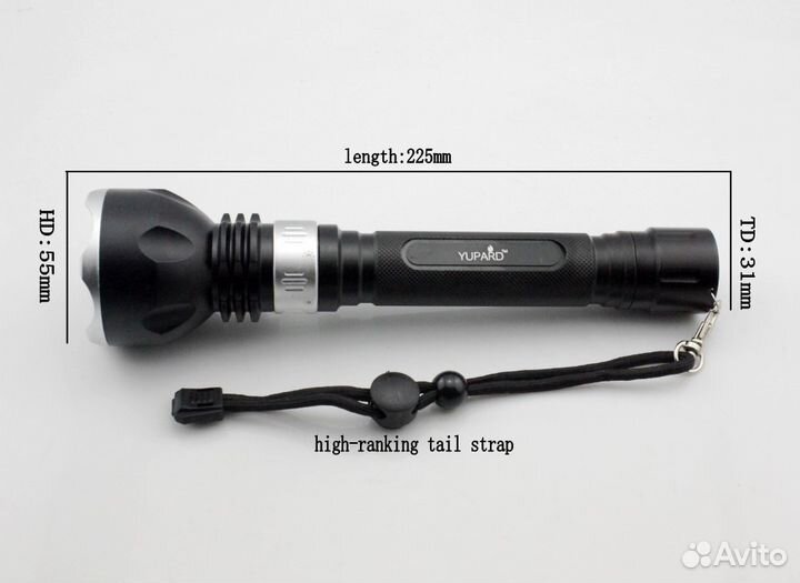 Новый Фонарик Для Дайвинга и Подводной Охоты