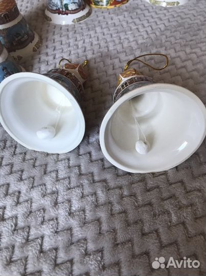 Колокола фарфоровые