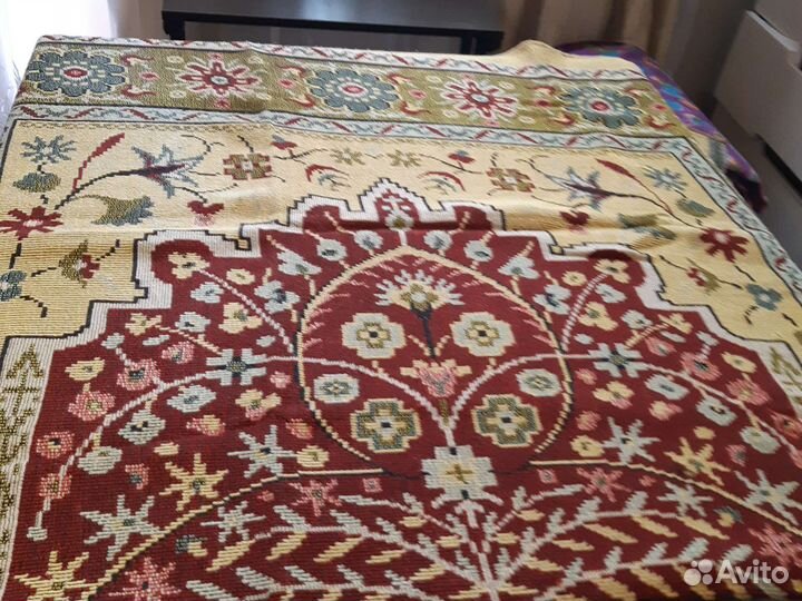 Жаккардовое гобеленовое покрывало СССР