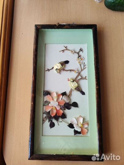 Настенное панно соломка