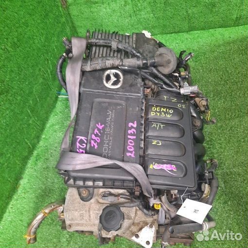 Двигатель в сборе двс mazda demio DY3W ZJ-VE 2002