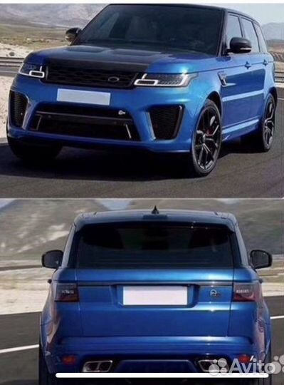 Рестайлинг Range Rover Sport 2014 в SVR 2018
