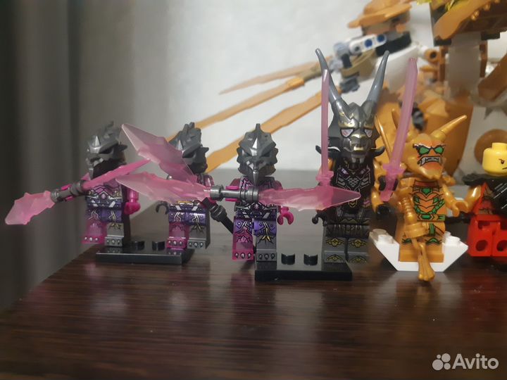 Lego ниндзяго минифигурки