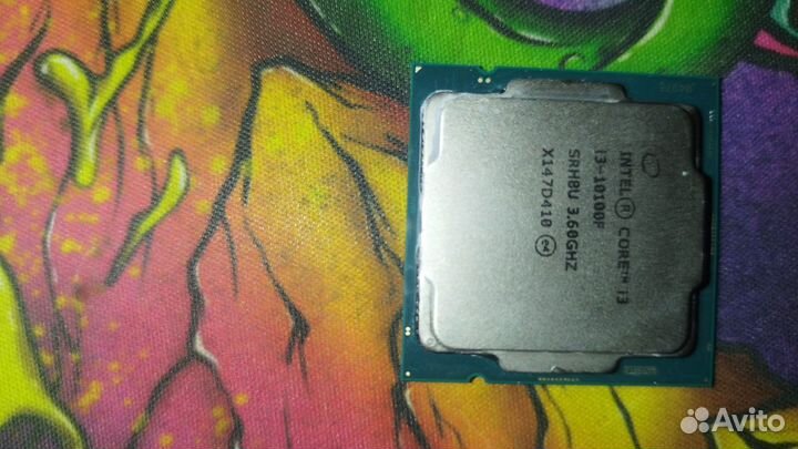 Процессор Intel core i3 10100f