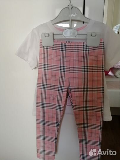 Футболка и лосины для девочки