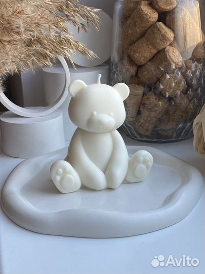 Соевые свечи Мишка Медведь