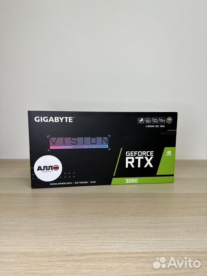 Видеокарта RTX GeForce 3060 vision OC 12G новая