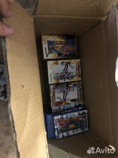 Картриджи sega