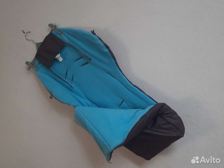 Зимний конверт в коляску Red Castle