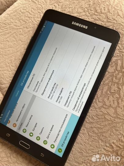 Планшет samsung galaxy tab А
