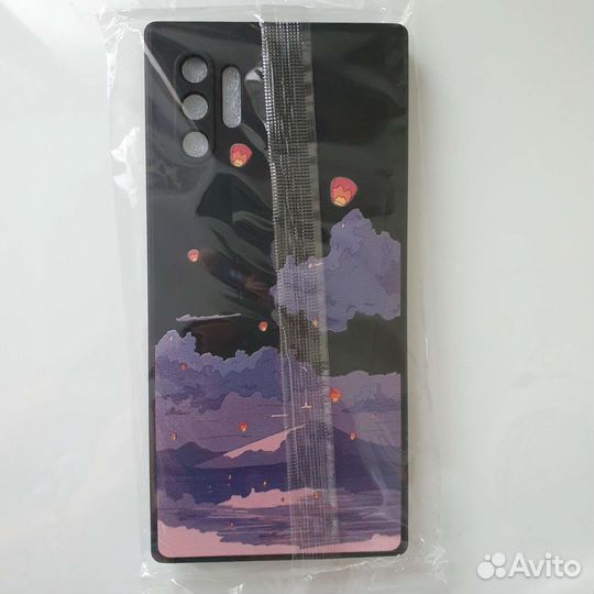 Чехол с аниме-пейзажем