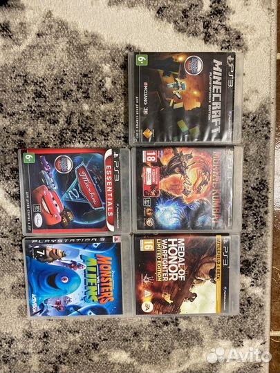 Диски на ps3