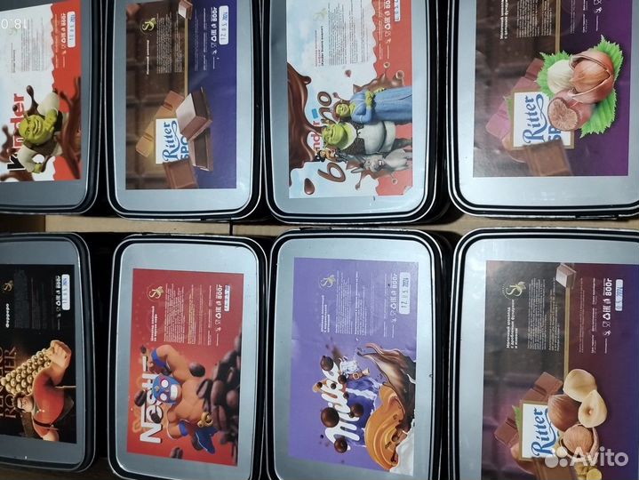 Шоколадная паста и шоколад