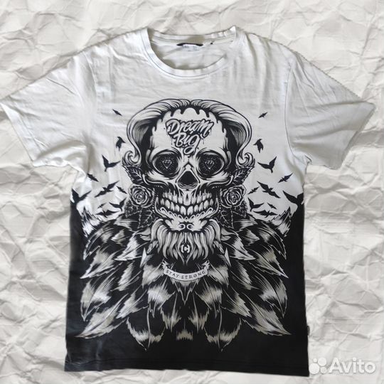 Футболка affliction type y2k sk8