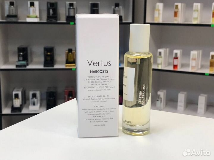 Унисекс Narcos'is Vertus Наркозис Вертус 40мл