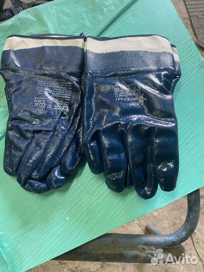Перчатки рабочие прорезиненные