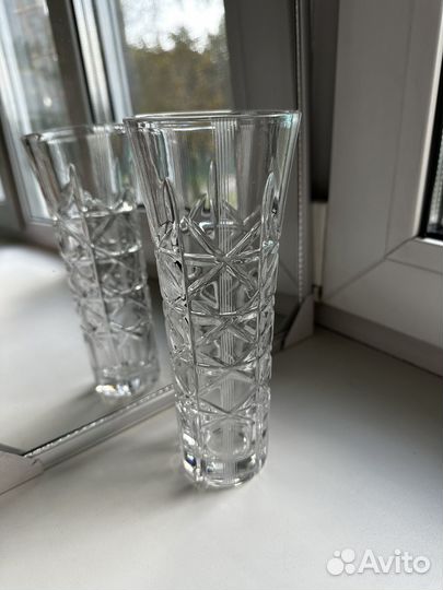 Ваза для цветов хрусталь СССР