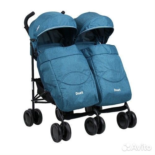Прогулочная коляска трость для двойни