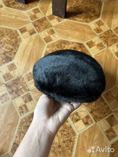 Меховая мужская кепка