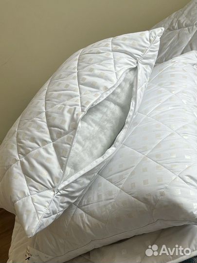 Подушка и одеяло хлопок Россия