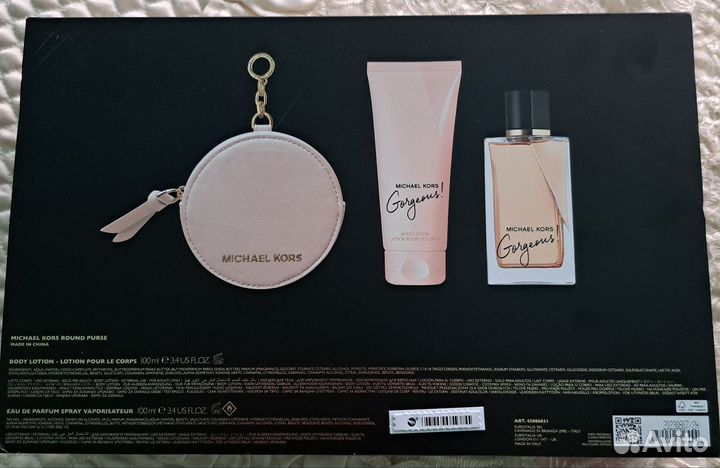 Michael Kors духи+сумка+лосьон