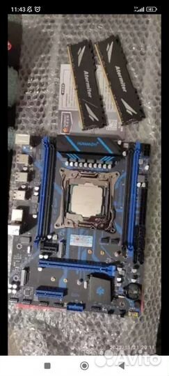 Lga 2011 v3 комплект 16 Гб опер. с башней