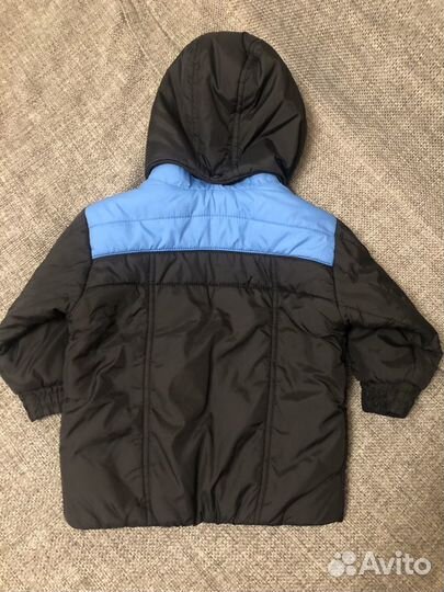 Куртка мехх разм. 9-12 рост 74