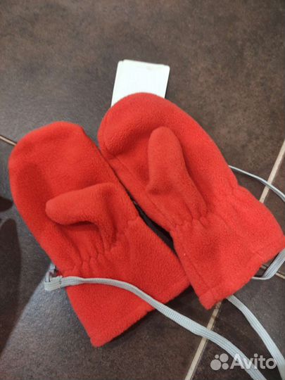 Новые флисовые варежки Крокид