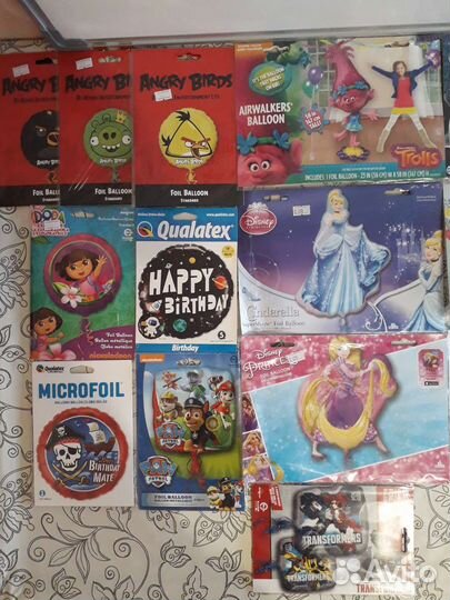 Воздушные шары в упаковке