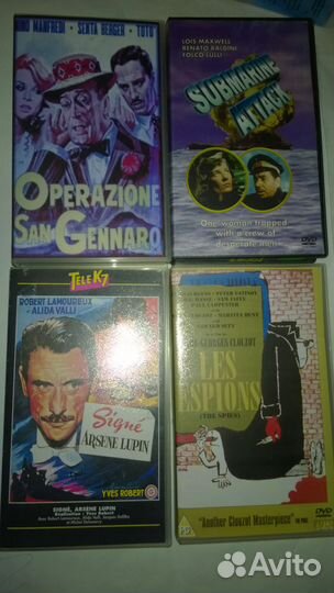 Классика кино Европы и США на видеокассетах