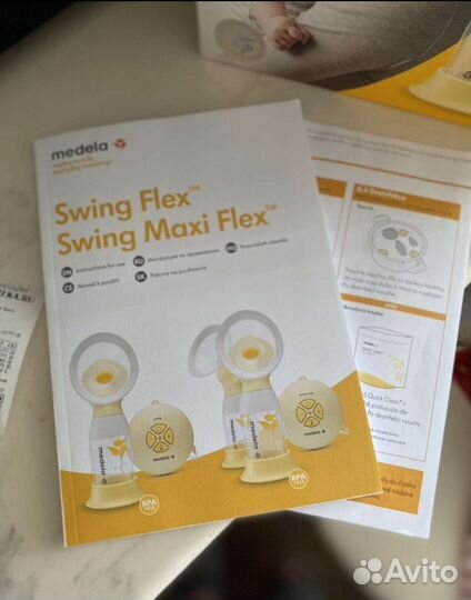 Молокоотсос medela swing электрический