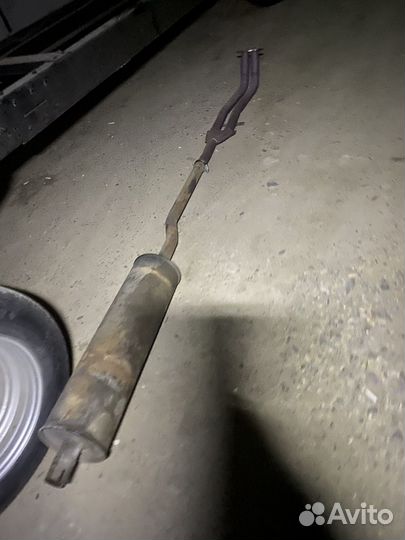 Труба выхлопная газель 405