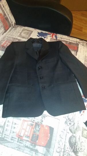 Пиджак школьный 128