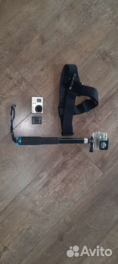 GO pro hero 3+ с оригинальными аксессуарами
