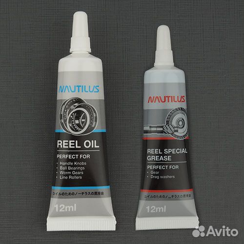 Смазка для катушек Nautilus Reel oil 12ml+Reel gre