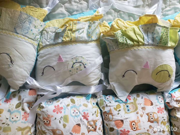 Бортики подушки