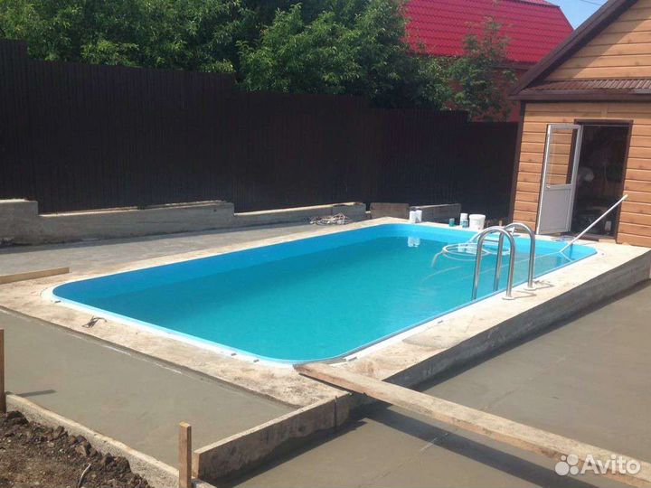 Пластиковый бассейн