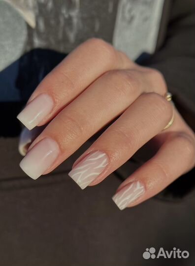 Маникюр, покрытие гелем, наращивание