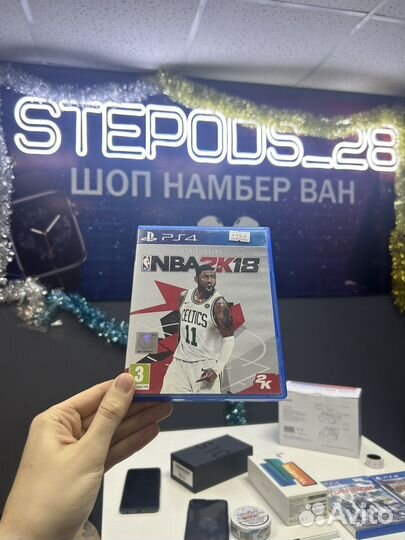 Диск NBA 2K18 PS4 новый