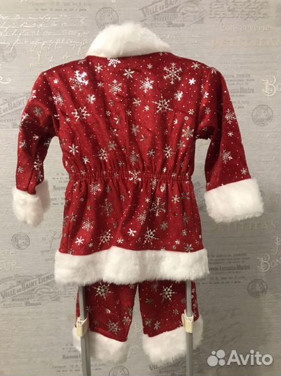 Костюм санта клауса 98-104 размер