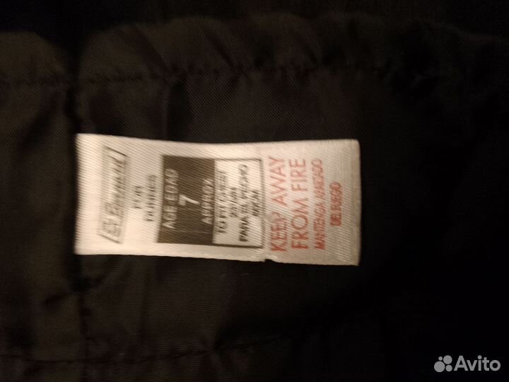 Платье чёрное 6-7 лет