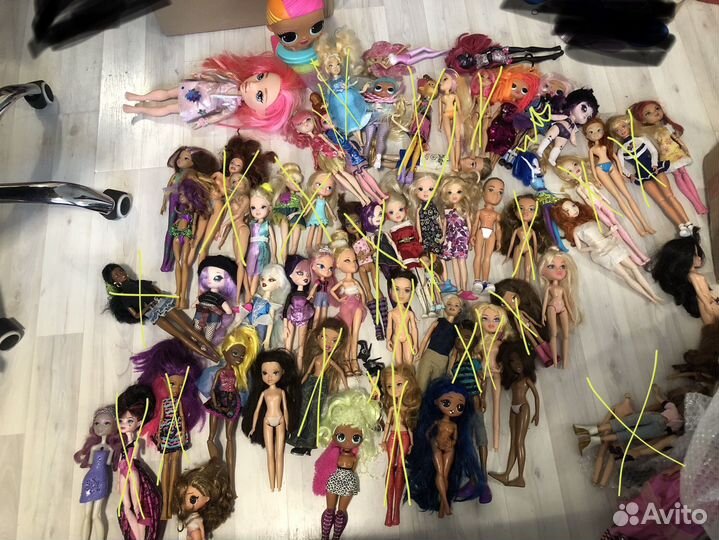 Bratz и много др (листайте)